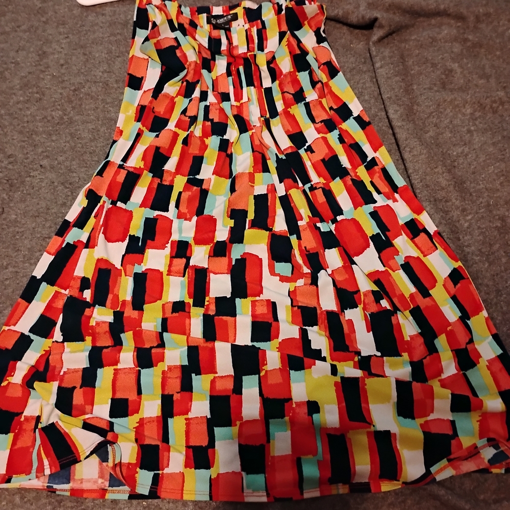 Glamour Multicolor A-Line Skirt